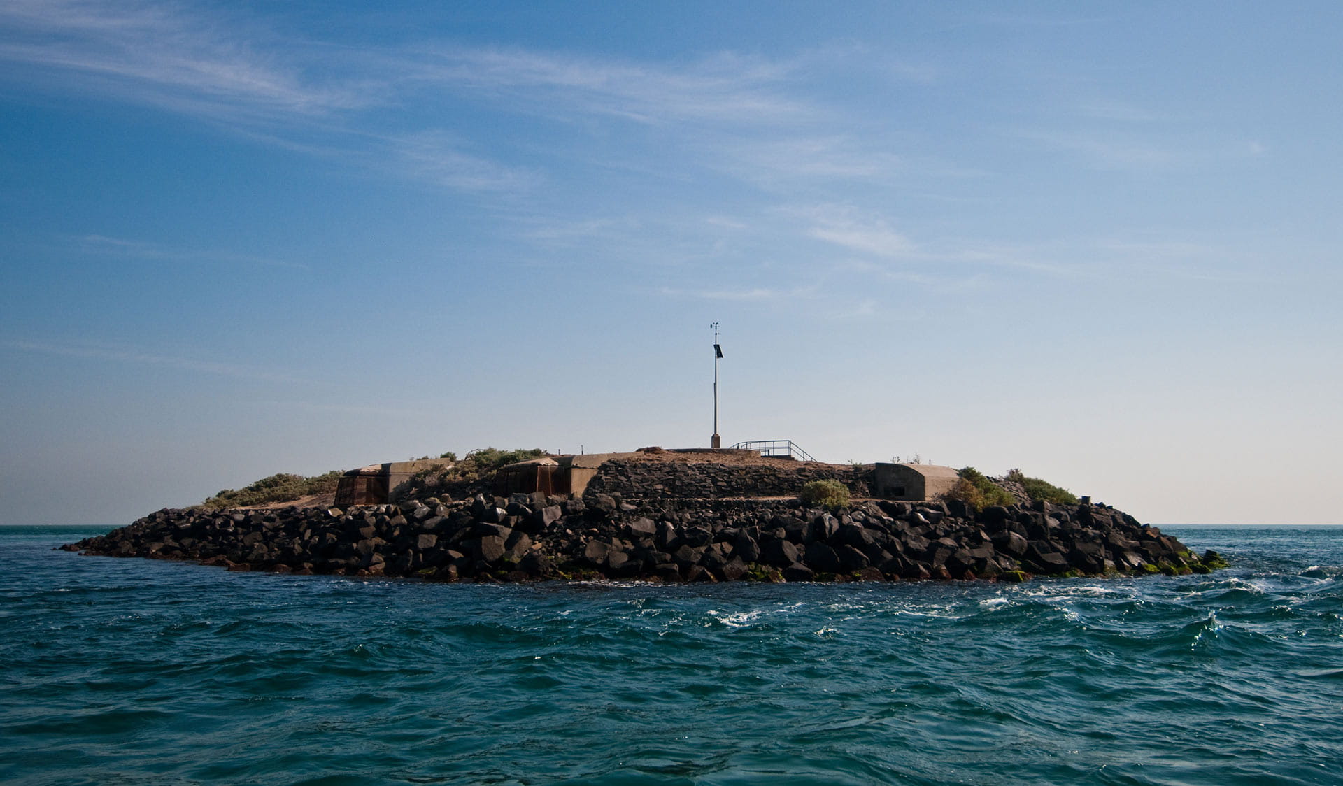 South Channel Fort in Port Philip part of the Point Nepean National Park.