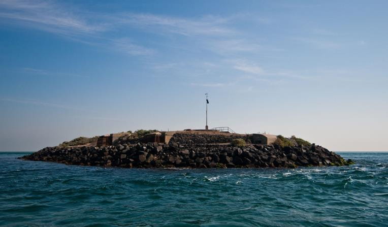 South Channel Fort in Port Philip part of the Point Nepean National Park.