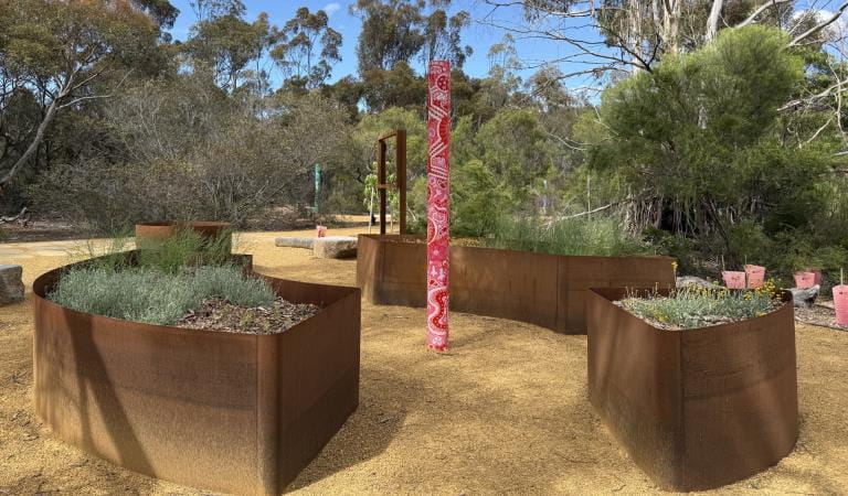 Serendip Sanctuary Sensory Garden Artwork