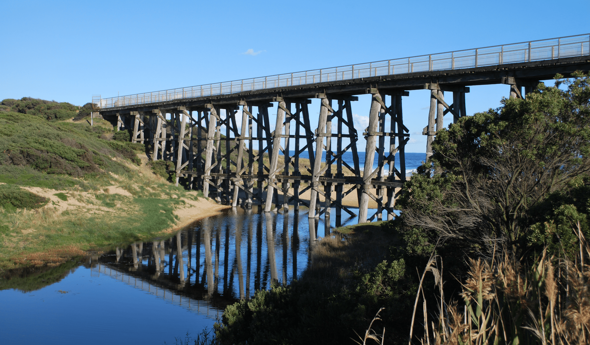 The Kilcunda Trestle Bridge, Yallock Bulluk Marine and Coastal Park