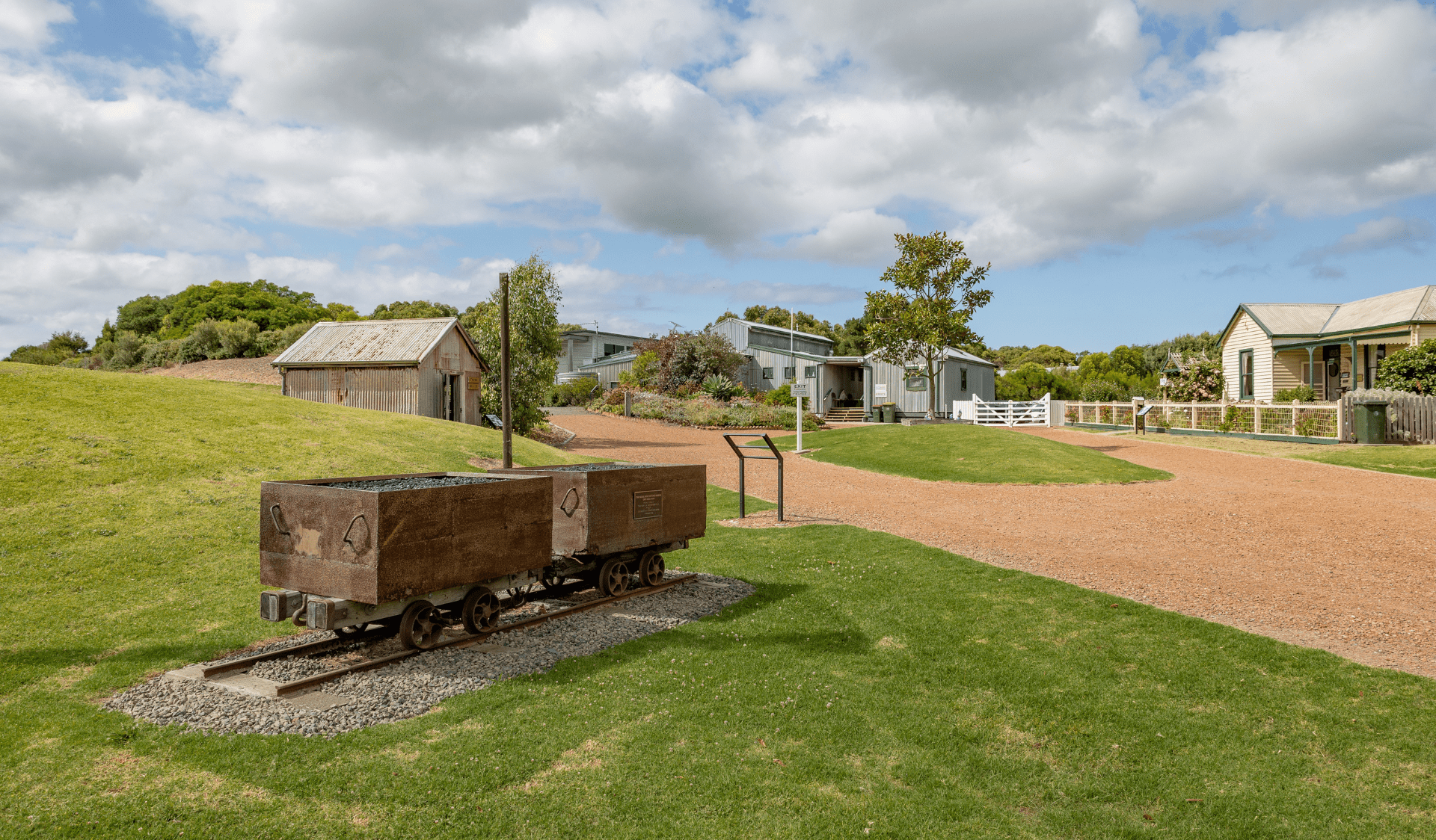 Aboveground attractions at State Coal Mine