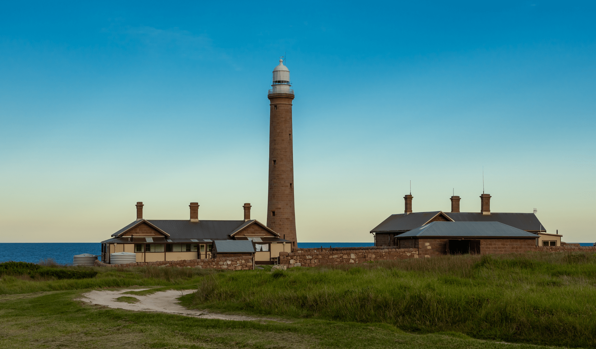 Gabo Island Lighthouse and Assistant Lightkeepers Cottage