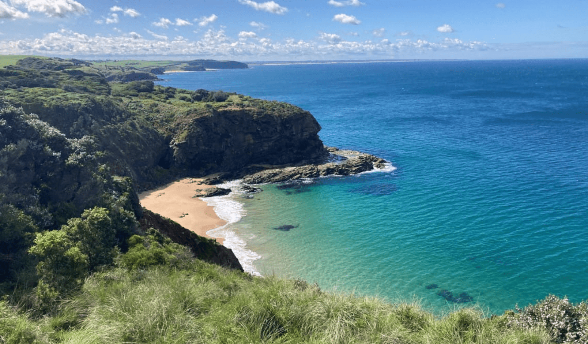 Coastal views of Yallock-Bulluk Marine and Coastal Park