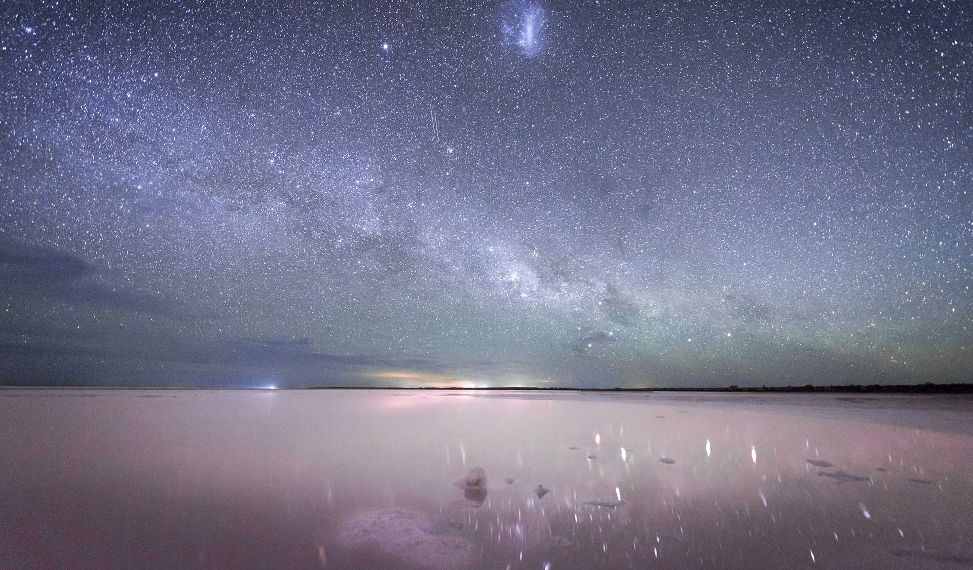 Stargazing in the Murray Sunset National Park.