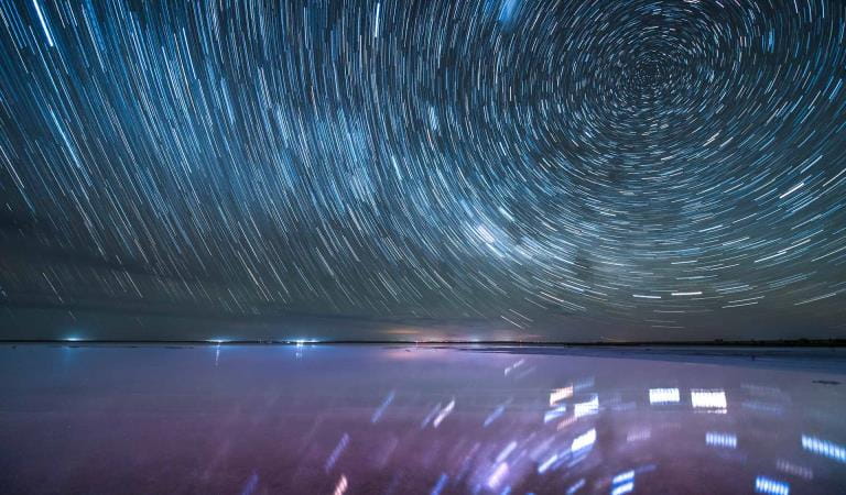 Stargazing in the Murray Sunset National Park.