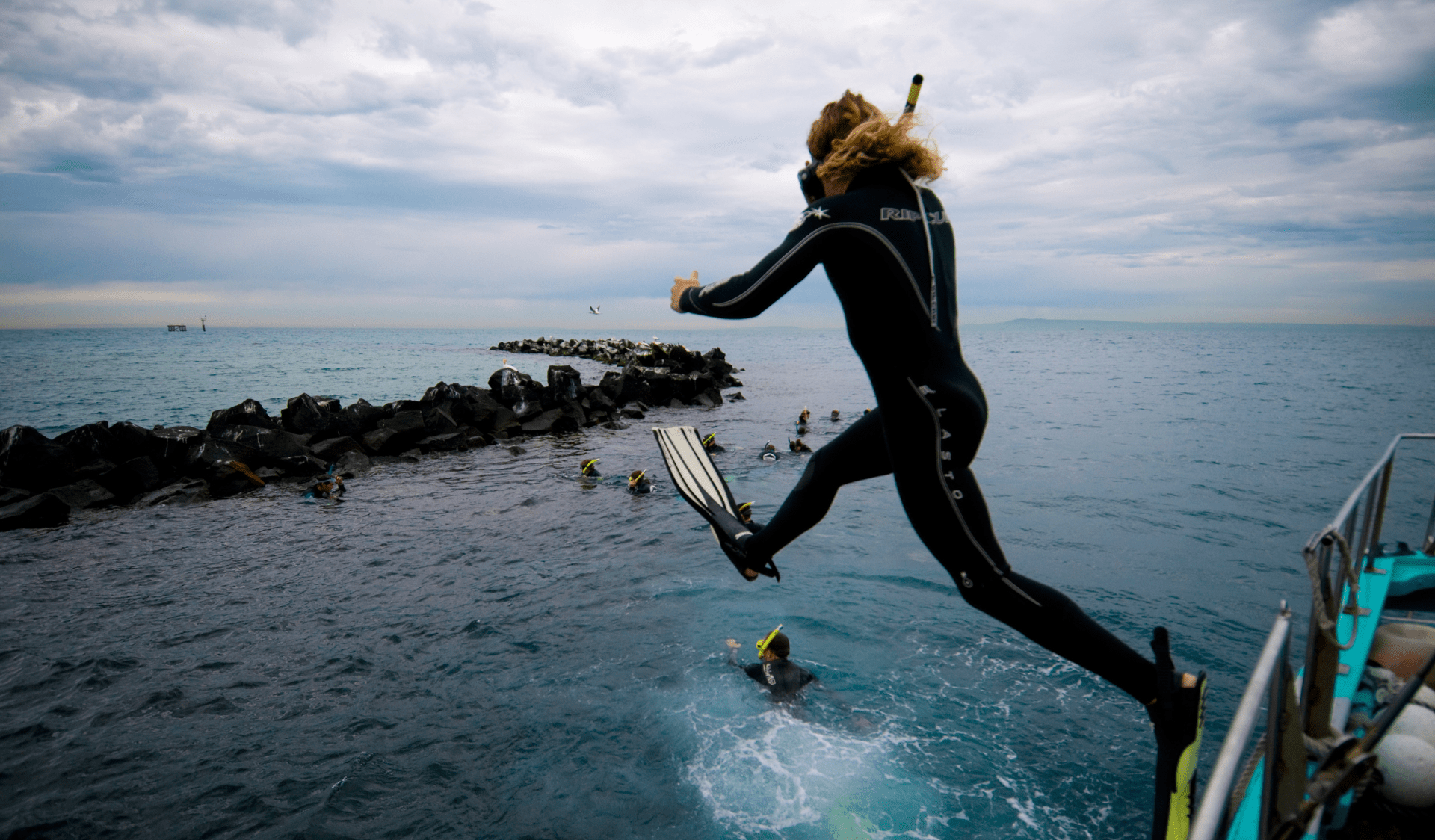 Snorkeling at Pope’s Eye, Port Phillip Heads Marine National Park.