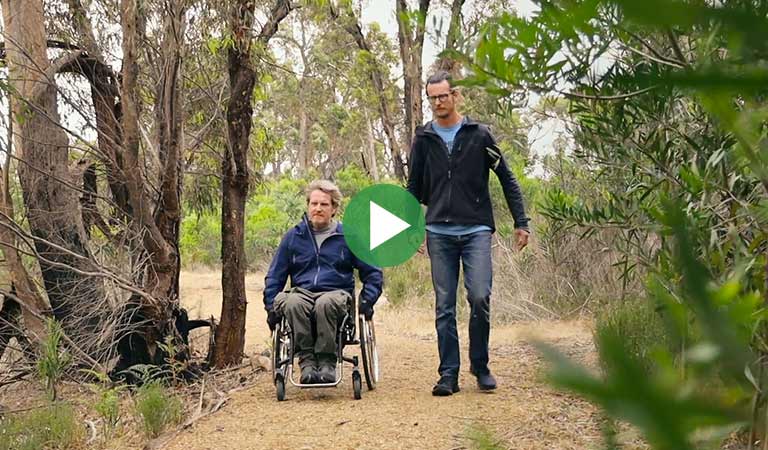 All abilities walks video at Ngamadjidj Shelter in the Grampians National Park