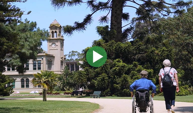 All abilities walks video at Werribee Park