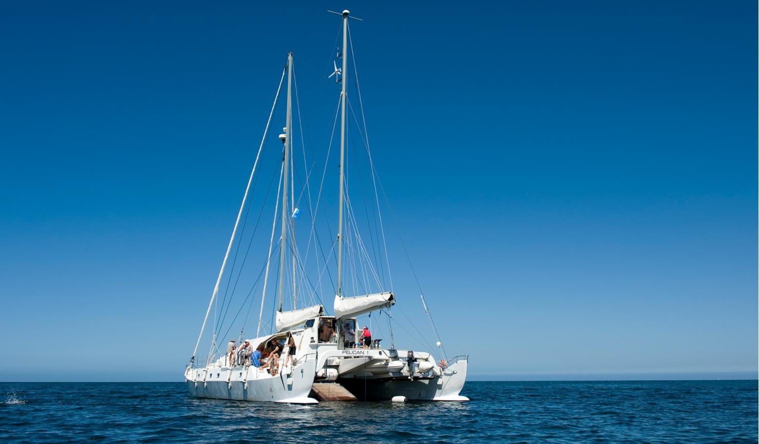 people on a boat in the water